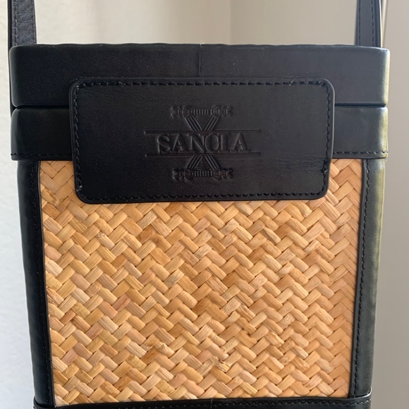 Sancia L'echelle Rattan Box Bag - Sold out - Picture 6 of 7